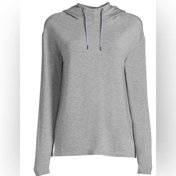 Athletic Works Tops - Athletic Works Women's French Terry Mock Neck Hoodie